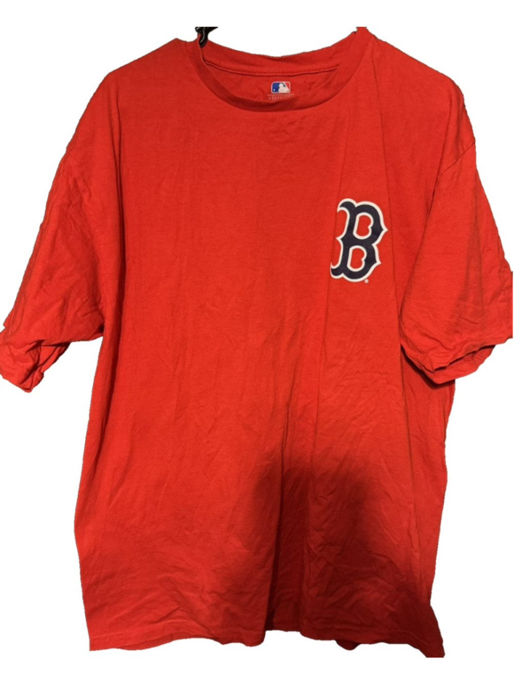 Boston Red Sox Double Sided S/S T-Shirt Men's XL Red